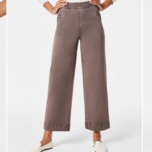 Spanx Stretch Twill Cropped Pant, M (New with Tags)